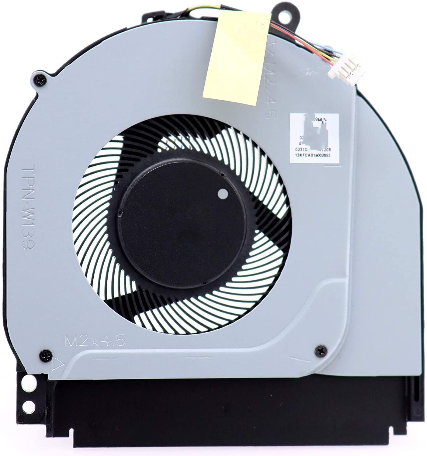 Replacement New CPU Cooling Fan for HP Pavilion X360 14-DH 14-DH1036TX 15-DQ 14M-DH 14M-DH0003DX L51100-001 L51102-001 TPN-W139 4-pin 4-Wire DC