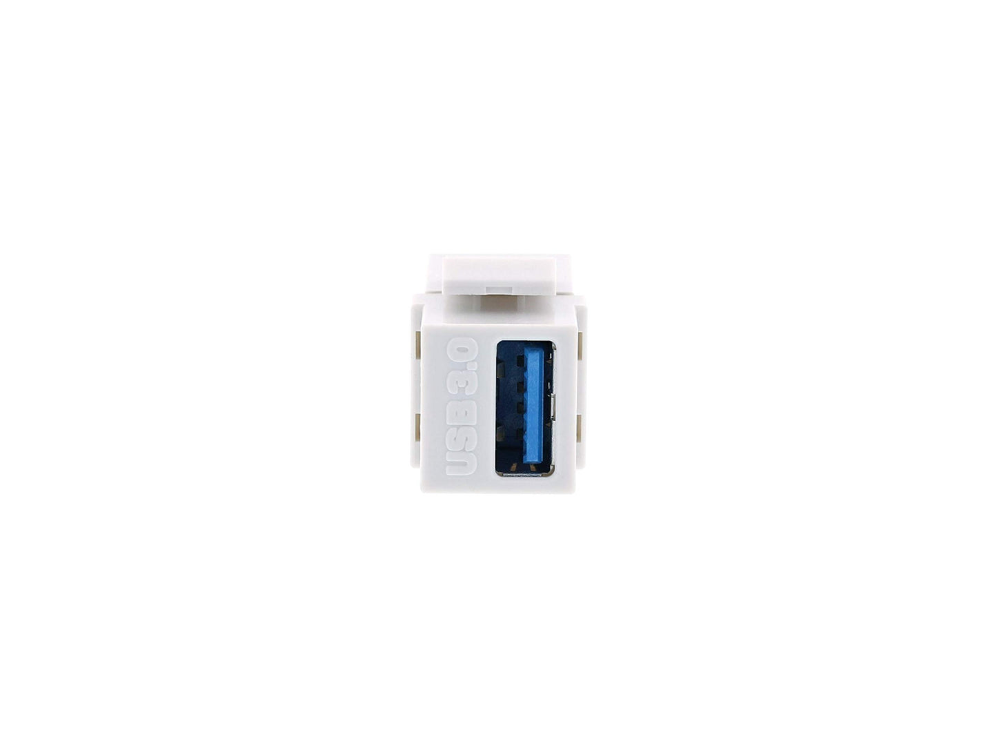 Networx USB 3.0/2.0 A Female to A Female Keystone Coupler - White