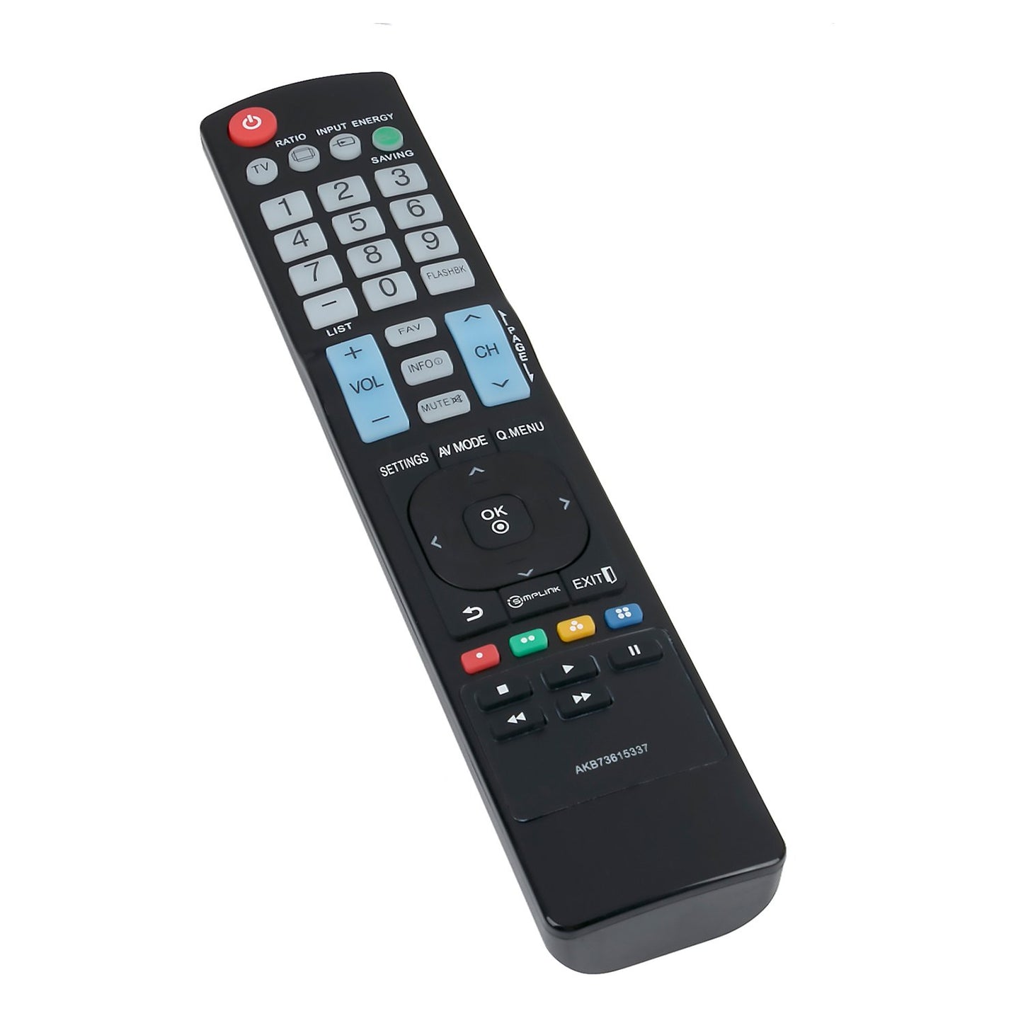 New AKB73615337 Replace Remote for LG Plasma TV 42PA4900 50PA4500 50PA450C 50PA4510 50PA4900 50PA5500 50PA550C 50PA6500 50PA6500UA 50PA6500-UA