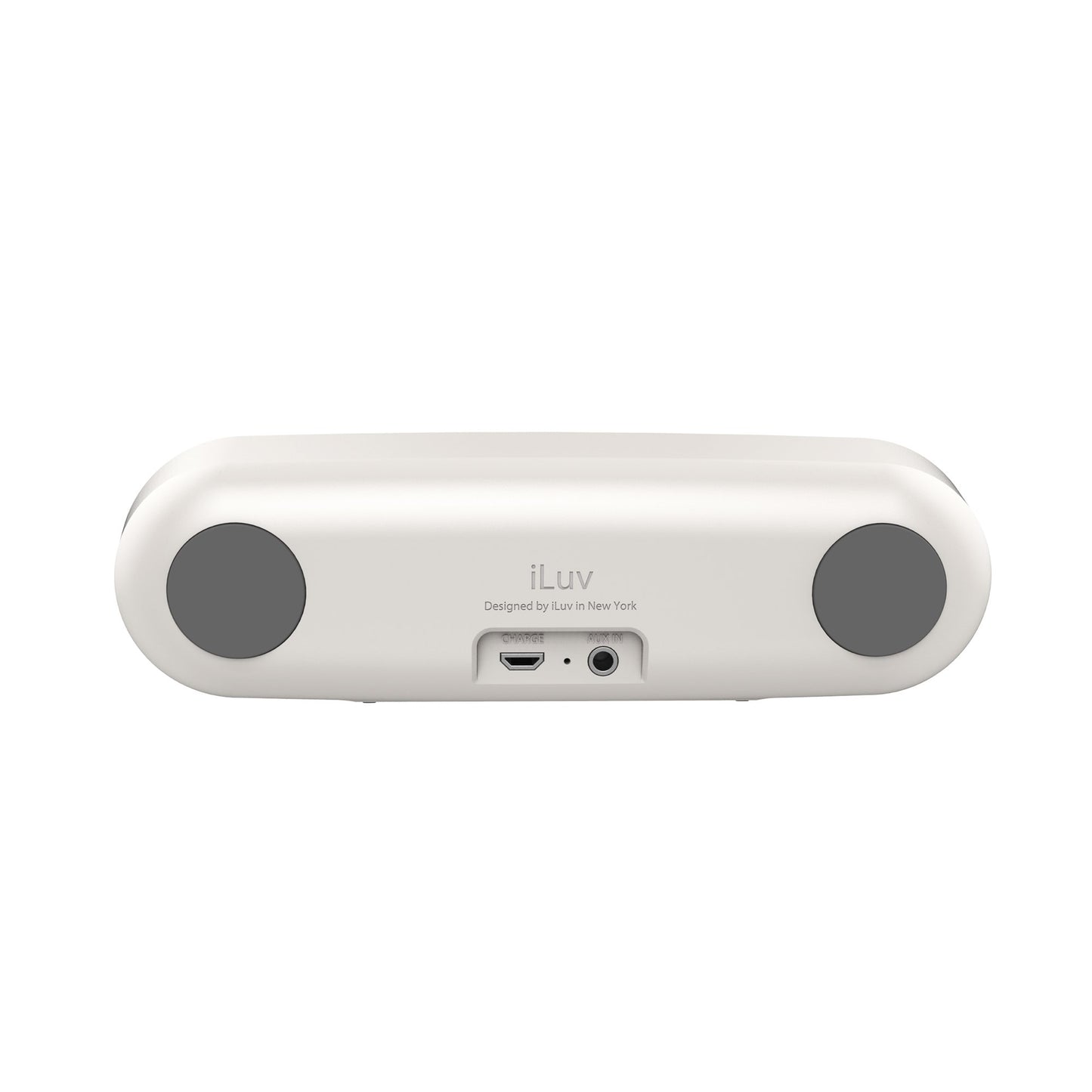 iLuv Rollick Portable Wireless Bluetooth Stereo Speaker with 3.5mm Aux Input for the iPhone 6S/6 & Samsung GALAXY S6/S5; Also compatible with other