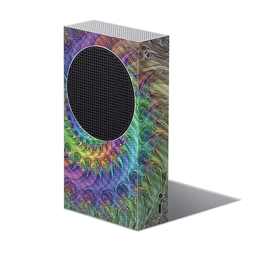 MightySkins Carbon Fiber Skin Compatible with Xbox Series S - Tripping | Protective, Durable Textured Carbon Fiber Finish | Easy to Apply and Change