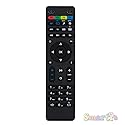 Infomir MAG 254/255 Remote Control for Streaming Media Player Multipurpose Replacement Part Linux System OTT IPTV Set Top Box, Black