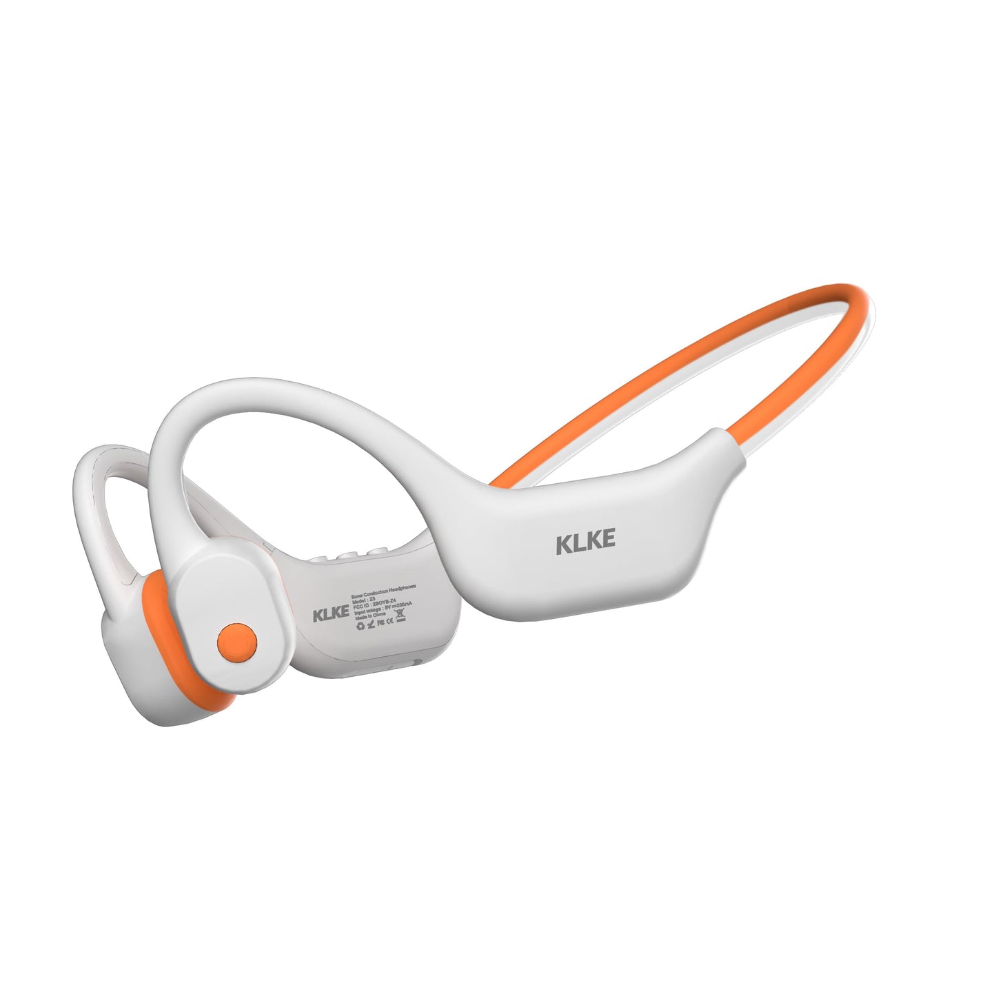 KLKE Open-Ear Bone Conduction Headphones with Mic, Sports Headset