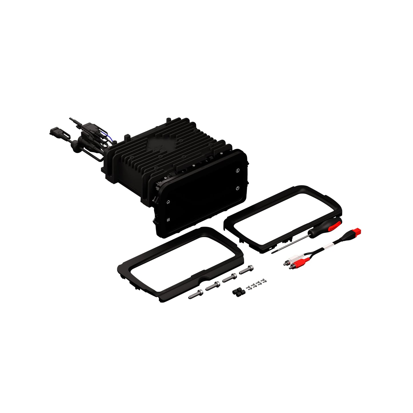 Rockford Fosgate PMX-HD14 Punch Marine Grade, Direct Replacement Digital Media Receiver and Infotainment Source Unit for Select 2014-2023