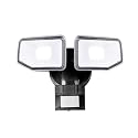AWSENS 40W LED Security Lights Motion Sensor Light Outdoor, 180 Degree, 4000 LM Motion Security Light, 5000 K, ETL Water Resistant, Clear 2 Head