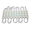 YXHL LED Module 12V Cool White 3 LED Module for Letter Sign Billboard Light, DIY Indoor Outdoor Waterproof 5730 SMD for inflatables