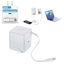Nimble Wally Stretch 65W Wall Charger - Fast Charger with Retractable 2ft Cable, USB-C Port, and Foldable Plug for iPhone 17/16/15/14, Galaxy S25