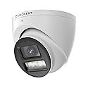 Amcrest Analog 5MP NightColor Outdoor Security Camera, Turret 5MP @ 25fps, CCTV-Coax-BNC, 131ft Full Color Night Vision, Mic, 132° FOV (Not an IP