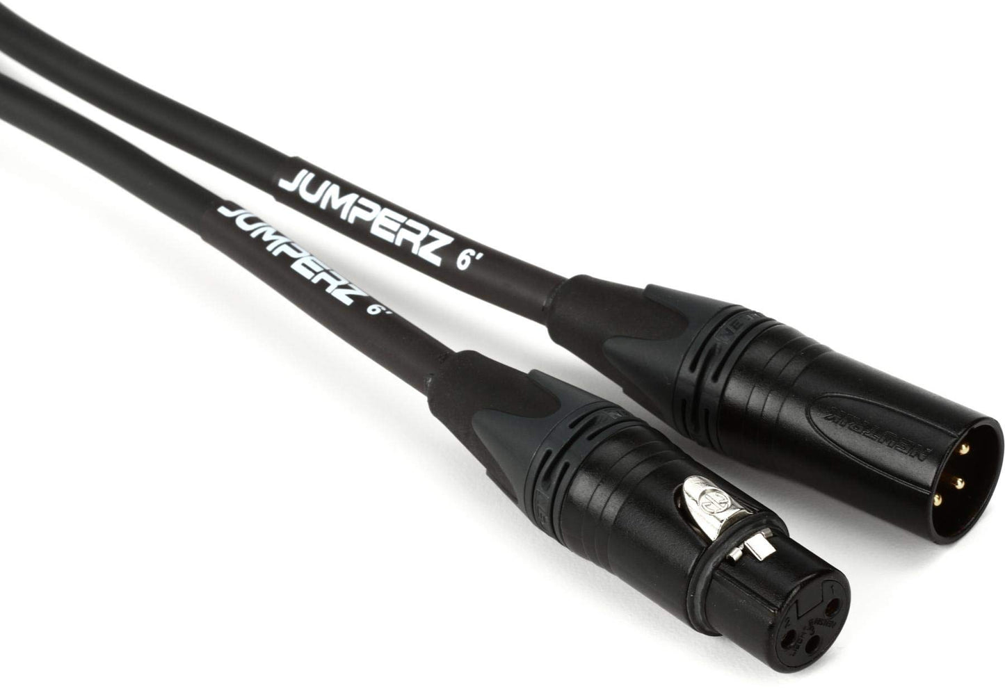 JUMPERZ JZGM Zipline Gold Microphone Cable - 6 Foot