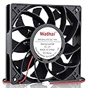 Wathai 120mm x 25mm 12V High Pressure CFM Fan Dual Ball High Speed DC Brushless Cooling Fan