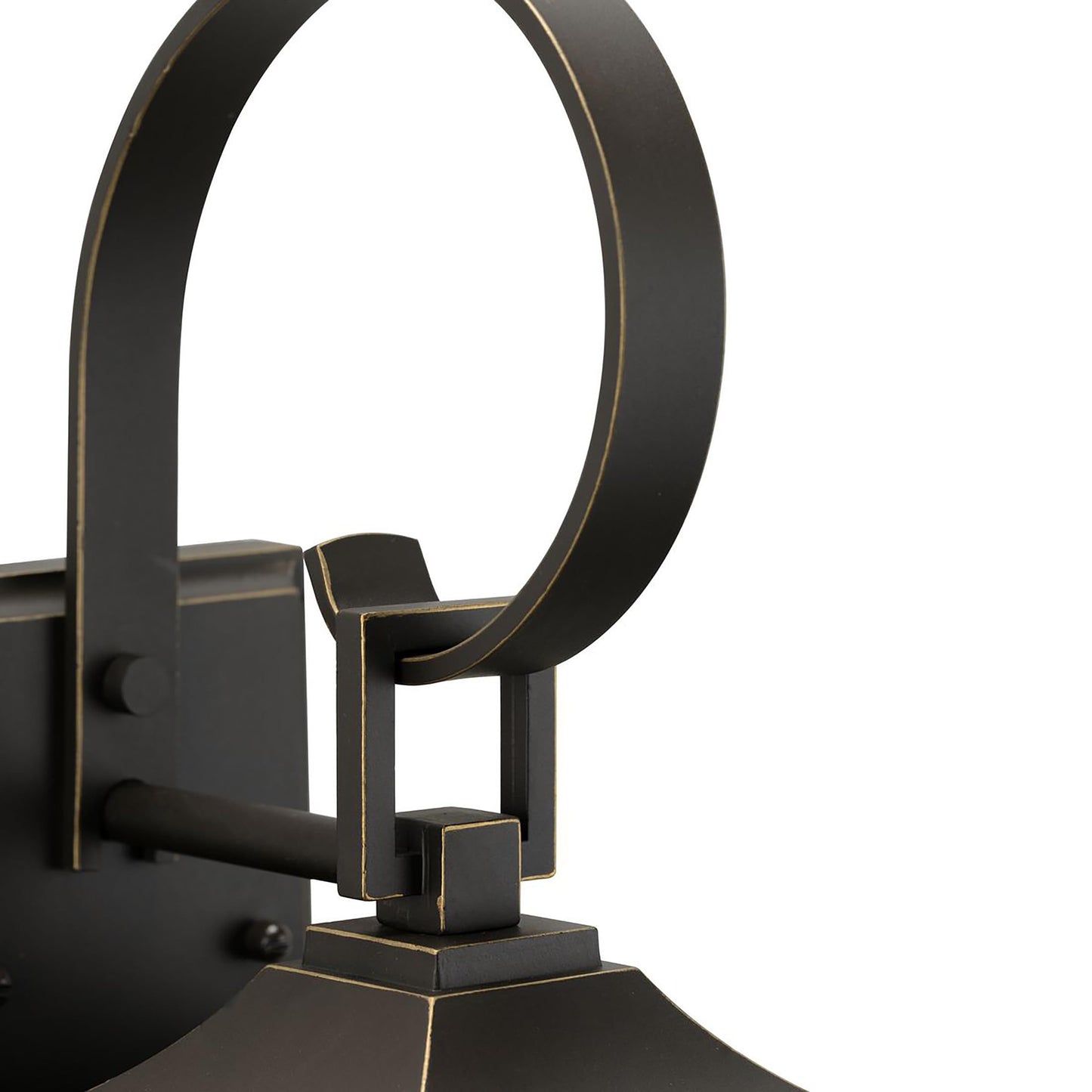 Gibbes Street Collection 2-Light Clear Beveled Glass New Traditional Outdoor Medium Wall Lantern Light Antique Bronze