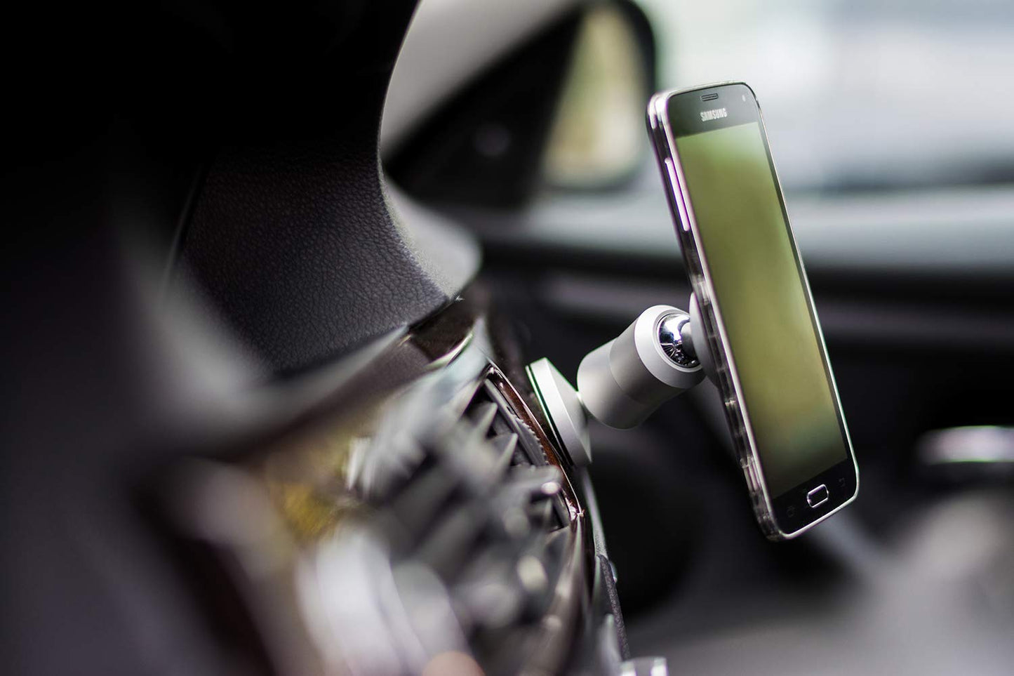 CLUTCHIT The Original Dual Magnetic Movable Phone Holder and Tablet Mount (Gold)