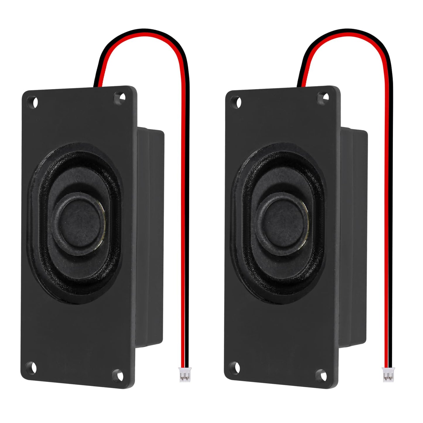 2Pcs Audio Speaker 3 Watt 8 Ohm Speaker 8ohm 3W Loundspeaker JST-PH2.0 Interface Speaker for Small Electronic Projects Advertising Machines LCD TV