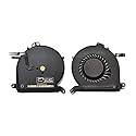ICTION CPU Cooling Cooler Cool Fan Replacement for MacBook Air 13" A1369 (2010?2011), A1466 (2012, 2013, 2014, 2015,2017)