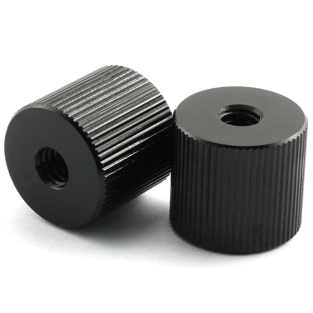 HJ Garden 2pcs 1/4"-20 Thread Tripod Nut Connection Mounts Nuts Articulating Arms Tripod Rigs Replacement Parts
