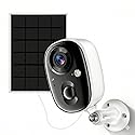 4G LTE Cellular Security Camera No WiFi Wireless Outdoor Solar Powered Waterproof 2K Color Night Vision PIR Motion Sensor 2 Way Talk Built in Sim Card