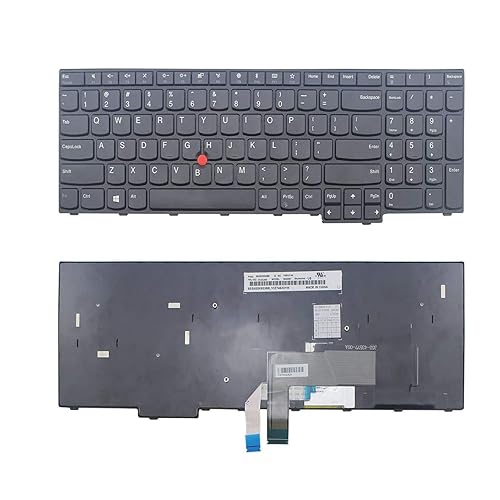 Genuine New Replacement for Lenovo ThinkPad E570 E575 Laptop Keyboard US TP00084A 01AX200 SN5357 PK1311P3A00 Parts