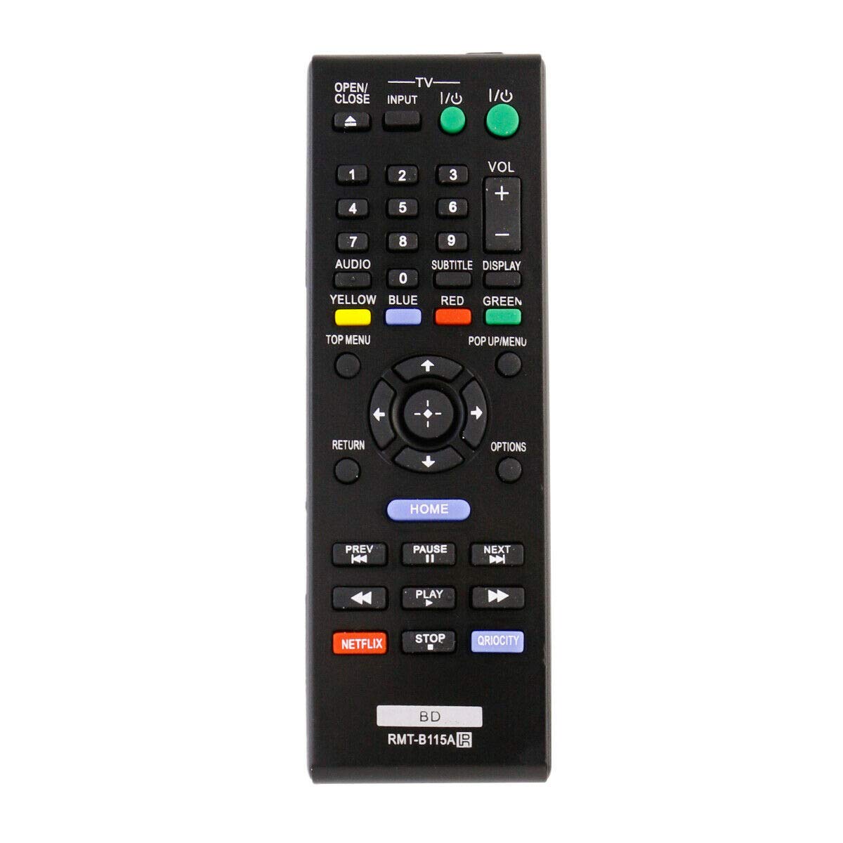 New Replace Remote for Sony Blu-Ray Player BDP-S480 BDP-S280 BDP-S380 BDP-S580