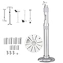 Heavy-Duty Ceiling Mount for TP-Link, H3C Dome Cameras - 7.87-15.75" Long Drop AP Extendable Pole, Tilt & Swivel CCTV Security Camera Bracket