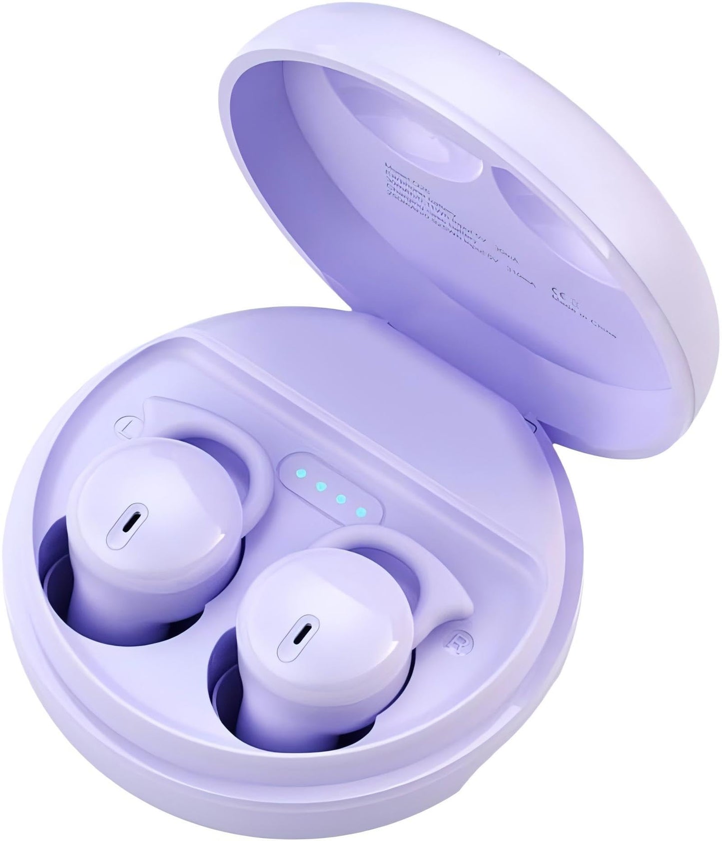 Invisible Sleep Headphones, Sleeping Earbuds for Side Sleepers (Purple)
