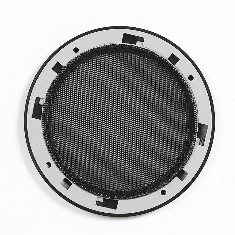 CCeCCe 2 Pack 4 Inch Speaker Grill Cover Black SubWoofer Round Circle Mesh Woofer Grille Covers Guard Protector for Car Home Audio Speakers Theater