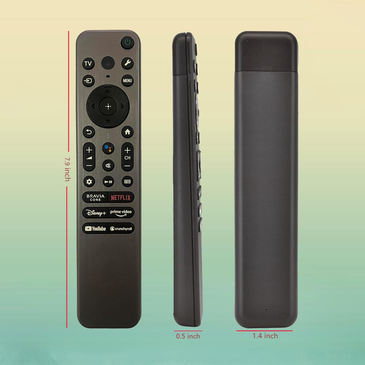 RMF-TX910U Voice Remote Control Replacement for Sony X77L X90L Smart TV RMF-TX810U KD-43X77L KD50X77L KD-55X77L KD-65X77L KD-75X77L KD-85X77L