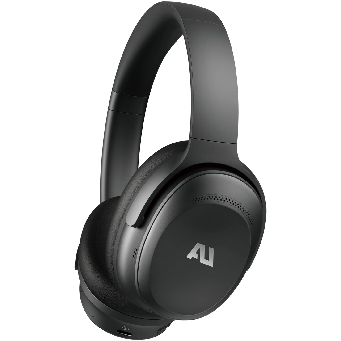 ausounds Wireless Bluetooth Headphones with Hybrid Active Noise Cancelling, Over-Ear Headset, aptX HD Supported, Bi-Fold, Protein Earmuffs, Deep…