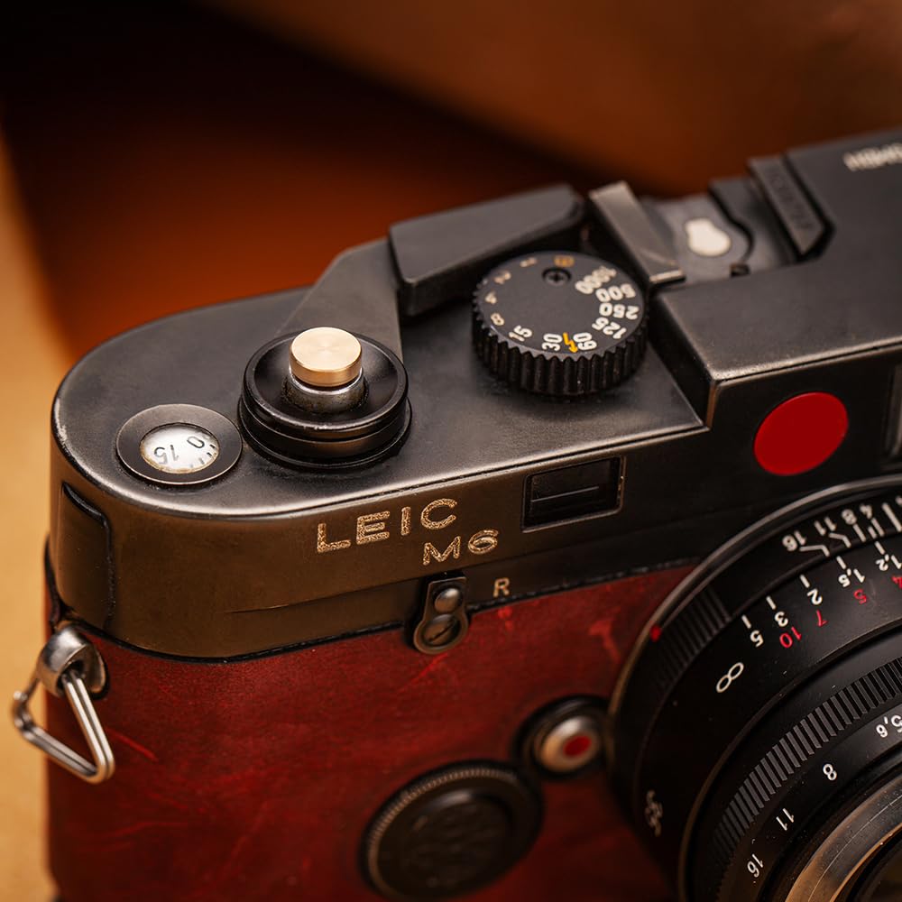Camera MINI Metal Shutter Button for Leica D-LUX8/Q/Q3/M3/M6/MP for Fuji X100V/X100VI/X-T5/X-T4/X-T30/X-T20/X-T10 Camera Accessories
