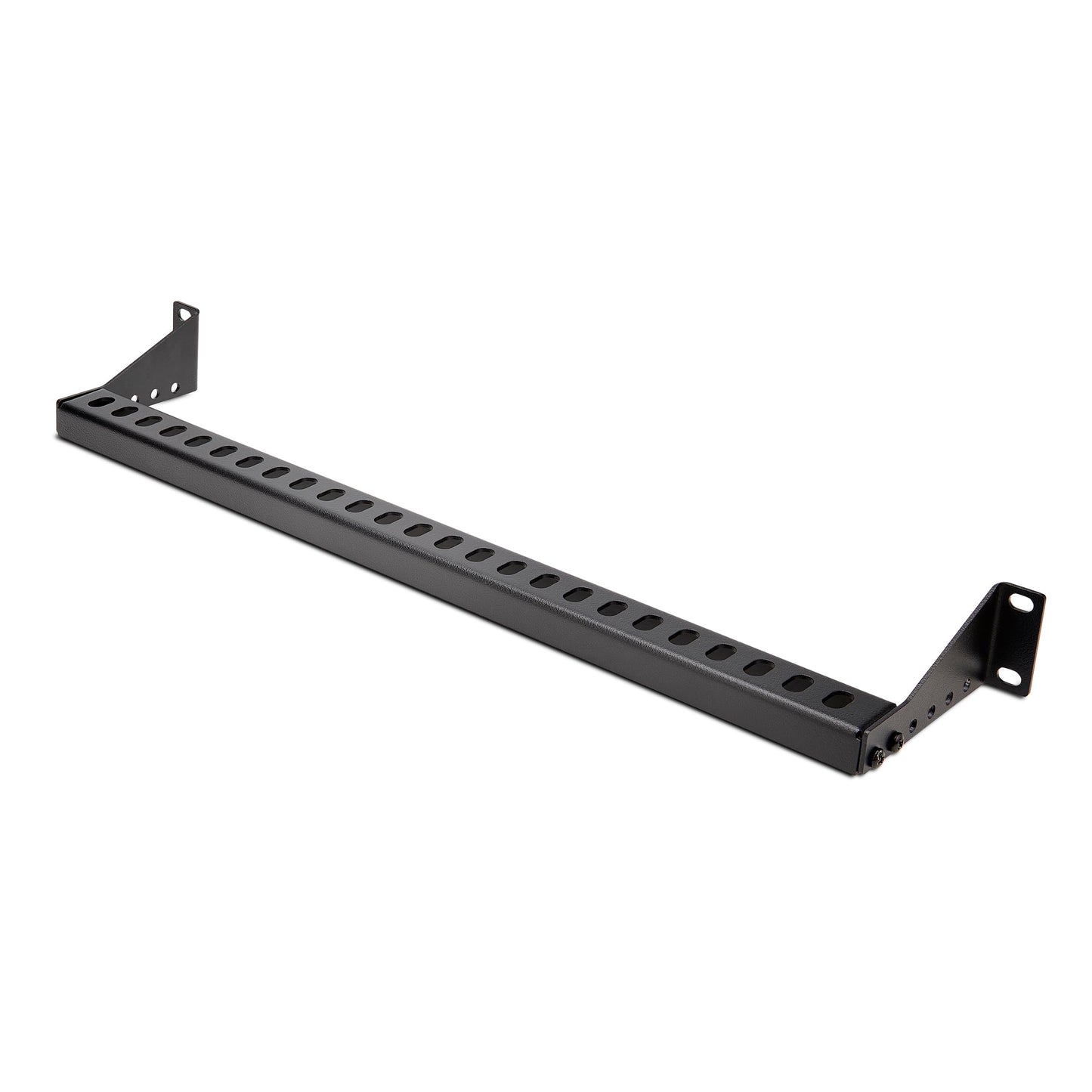 StarTech.com 1U Rack Mountable Cable Lacing Bar w/Adjustable Depth, Cable Support Guide for Organized 19" Racks/Cabinets, Horizontal Cable Guide for