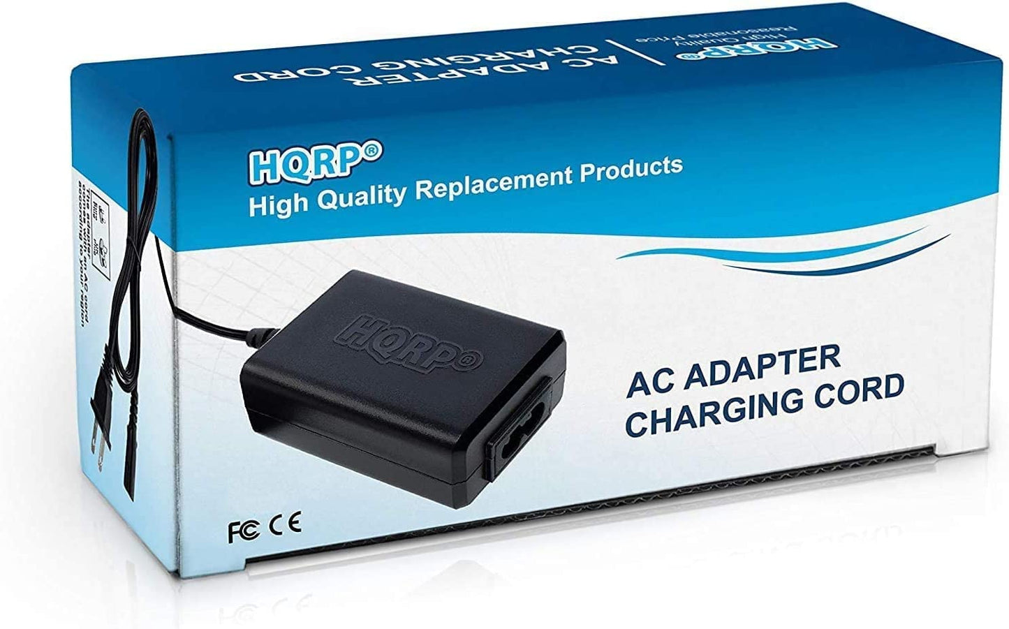 HQRP AC Adapter Charger Compatible with JVC GZ-MG750 GZ-MG750AUS GZ-MG750BUS GZ-MG750RUS GZ-MG750U GZ-HM350 GZ-HM545 GZ-HM965 GZ-HM970 GZ-HM990…