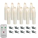 X-DEZXCAD LED Taper Candles Flameless Candle X-D Remote Control LED Candlesticks Battery Candle Sticks for Harry Potter Party Decoration Wedding