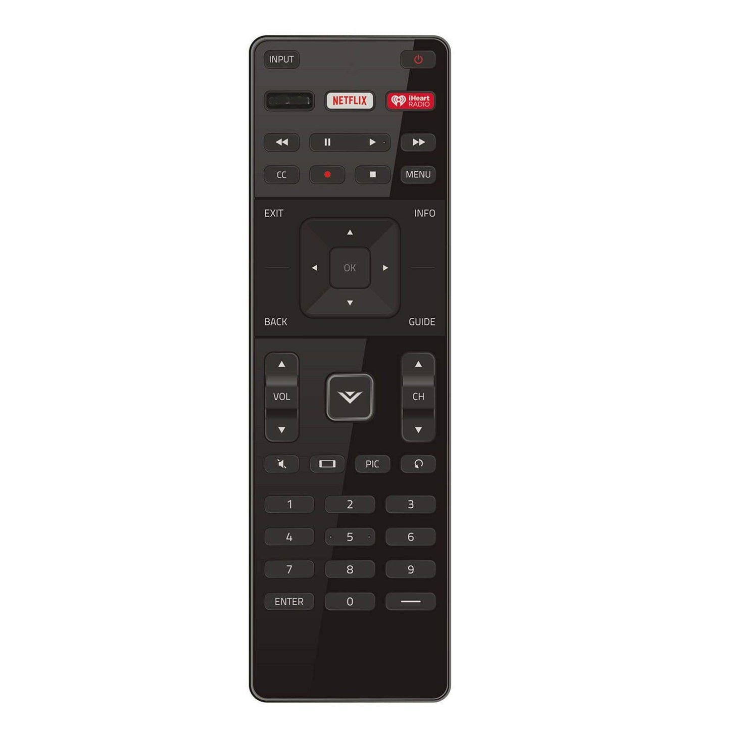 New XRT122 Remote Control fit for Vizio E32-C1 E50-C1 E48-C2 E43-C2 E420-B1 E40-C2 E40x-C2U