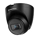 Amcrest 5MP Turret POE Camera, UltraHD Outdoor IP Camera POE with Mic/Audio, 5-Megapixel Security Surveillance Cameras, 98ft NightVision, 132° FOV