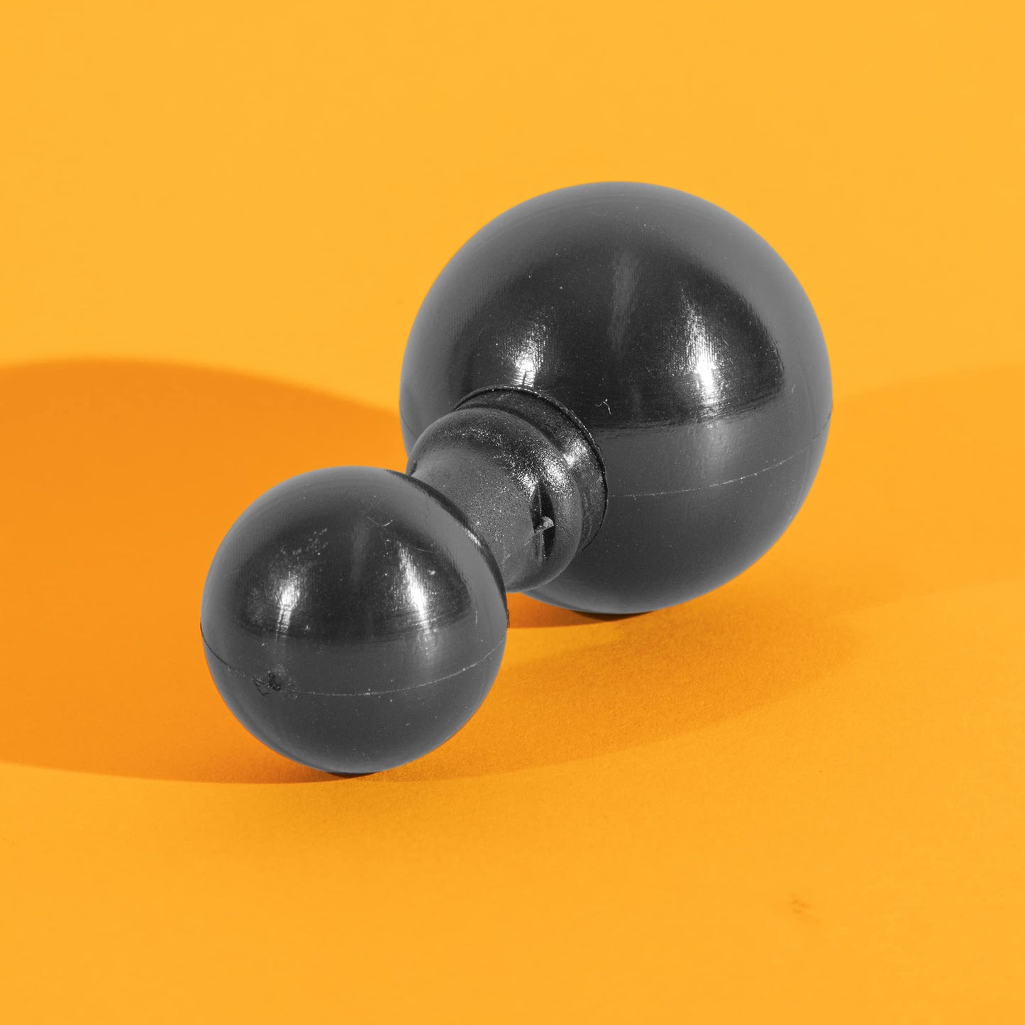 iBOLT 25mm / 1 inch/B Size to 38mm / 1.5 inch/C Size Composite Extension Ball Adapter for Industry Standard Dual Ball Socket mounting arms