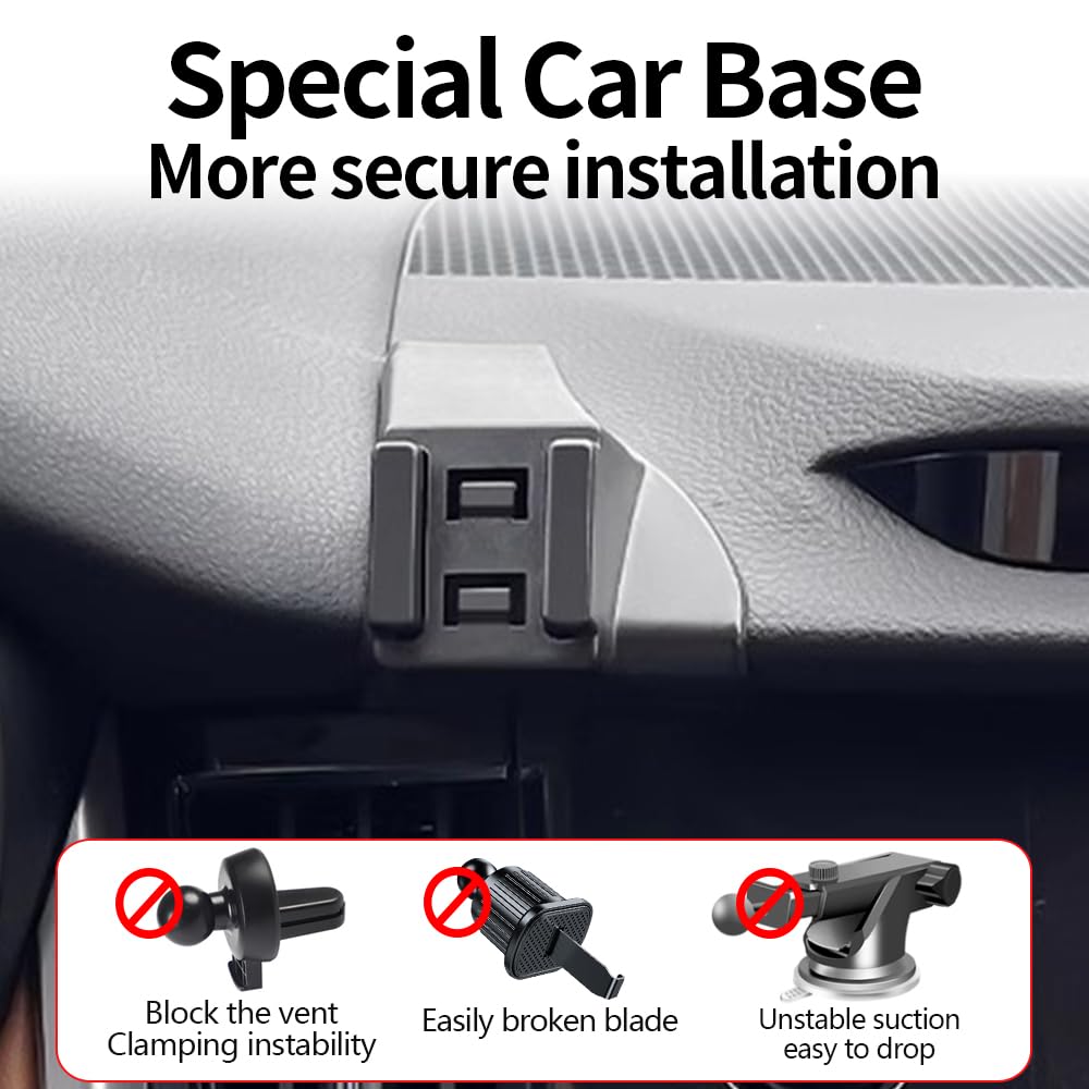 YEGZA Car Phone Holder for Subaru Outback 2021 2022 2023 2024 2025 Auto Accessories Navigation Bracket Interior Decoration Dashboard Cell Mobile Phone