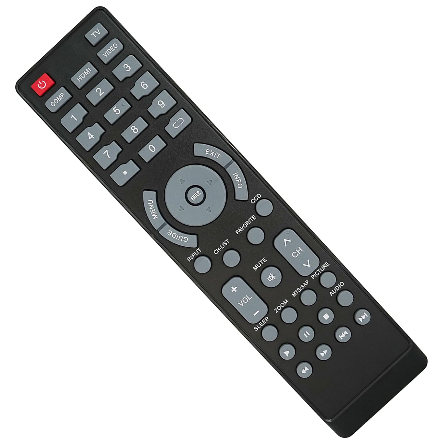 Replacement Remote Control fit for Insignia NS-24L120A13 NS-32L120A13 NS-32D120A13 NS19E720A12 NS-RC01A-12 NS-F27TV NS-L22X-10A NS19E720A12A LCD LED