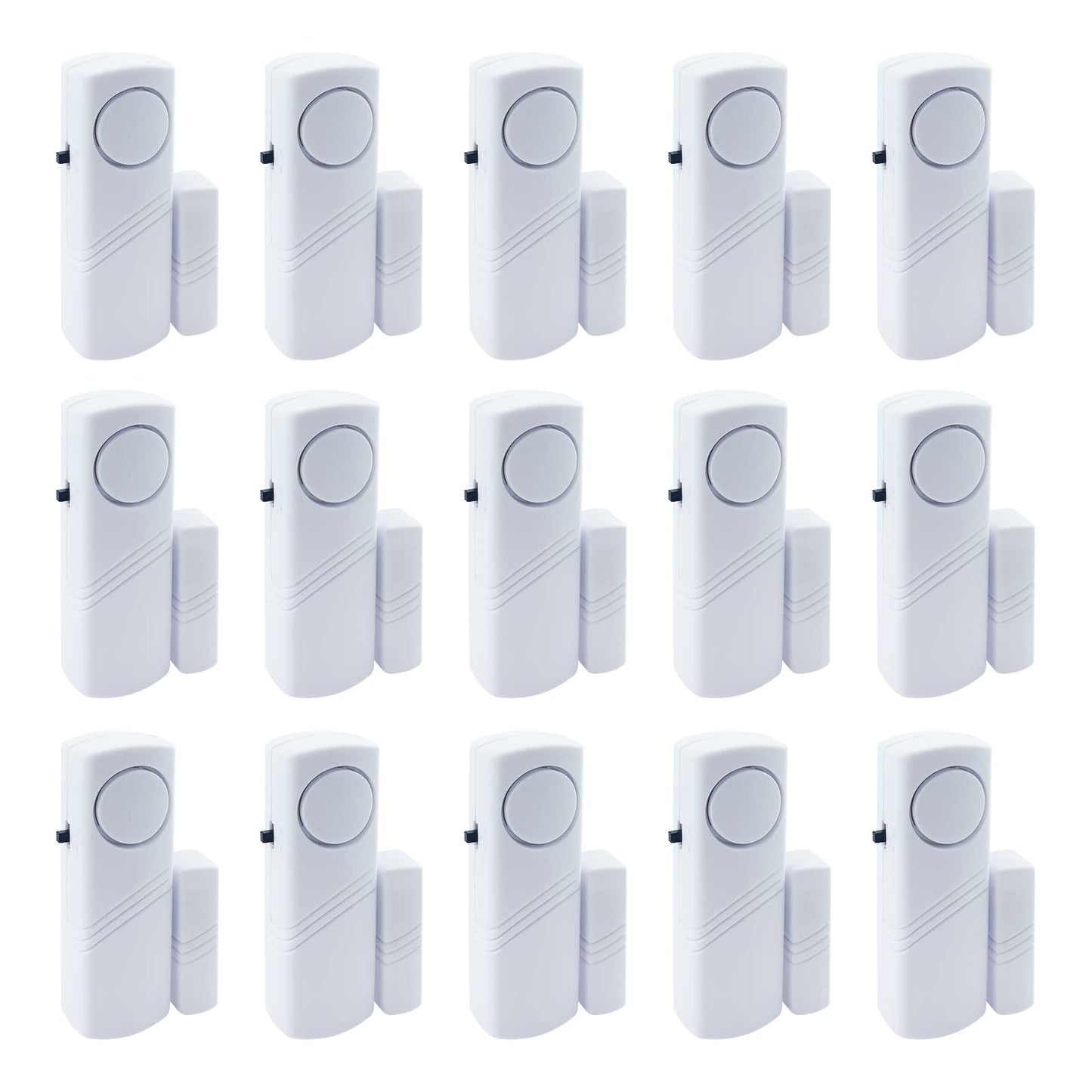 Door Window Alarm, 90DB Door Alarms for Kids Safety, Door Window Burglar Alarm-Window Pool Alarms for Home (15 Pack)