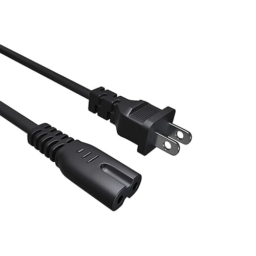 AC Printer Power Cord Repalcement for Epson Ecotank ET-2720 ET-2750 ET-2650 ET-m1120 ET-m1170 ET-3760 ET-3750 ET-2760,XP-434 XP-410 XP-300 XP-310