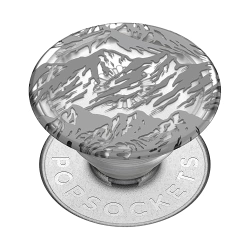 PopSockets Adhesive Phone Grip, Holder, Phone Stand, Nature - PopPlant Mountains
