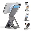 MOFT Phone Tripod Wallet for iPhone, Mulit-Angles, Lightweight & Portable Phone Stand, MOVAS Vegan Leather Magnetic Wallet, Strong Magnets, NFC Card