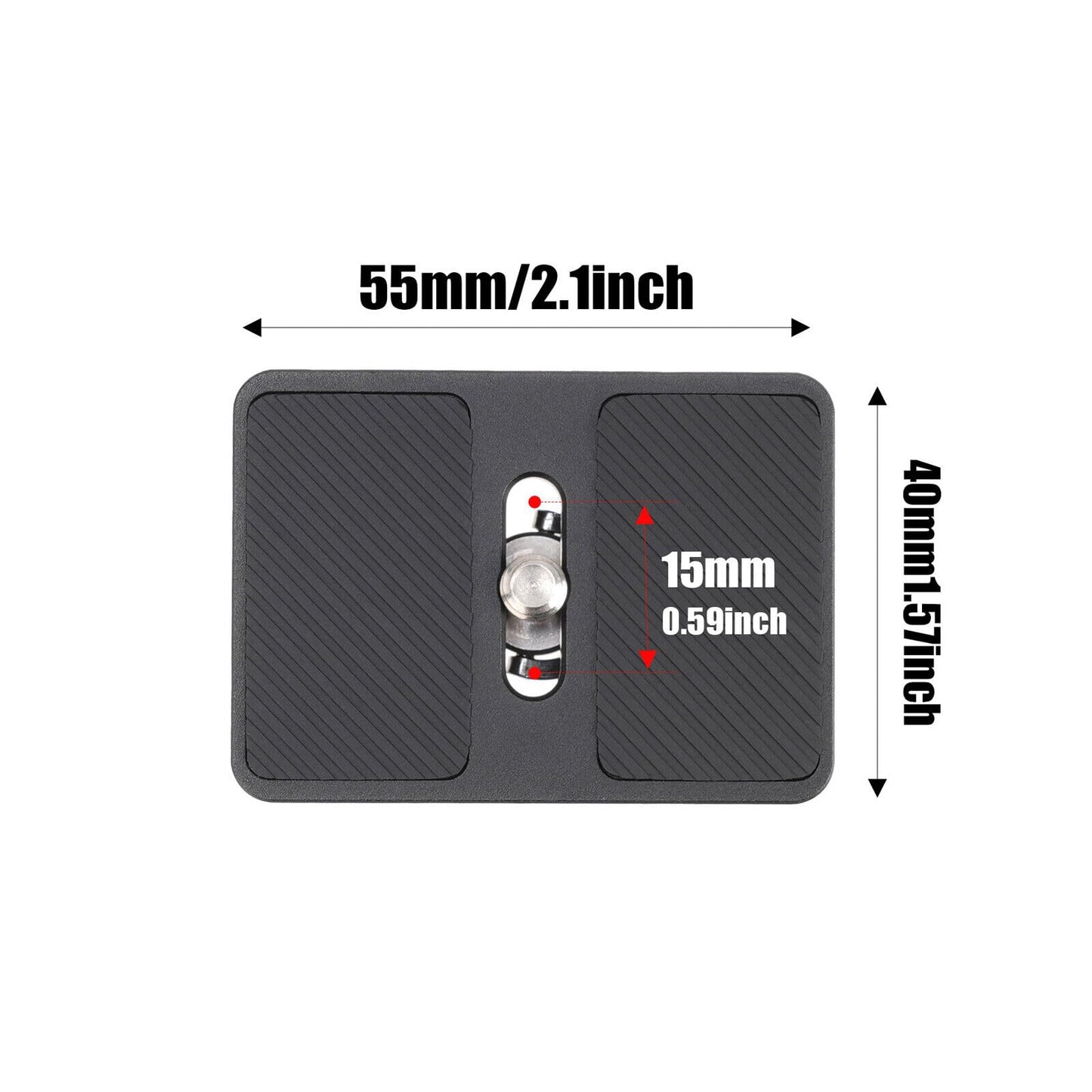 RS Upper Quick Release Baseplate QR Plate for DJI Ronin RS 2 RS3 RS 3 Pro RS 4 and RS 4 Pro RSC 2 Gimbal Stabilizer Compatible DSLR Camera Arca Swiss