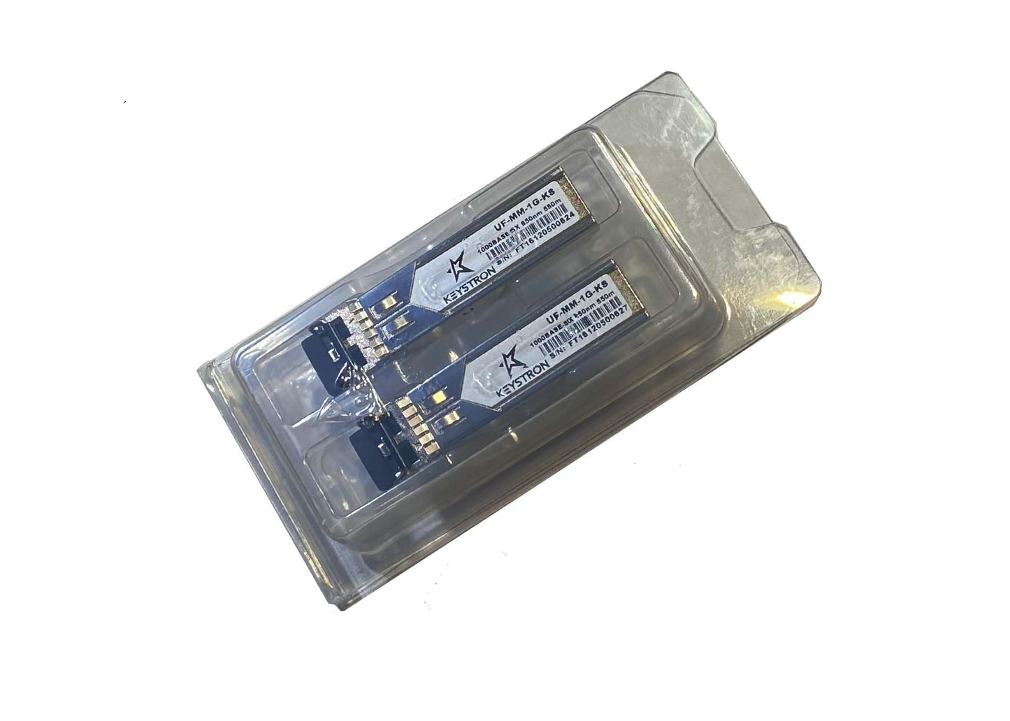 Keystron Ubiquiti Networks Compatible UF-MM-1G SFP Multi-Mode Fiber Module (2-Pack)
