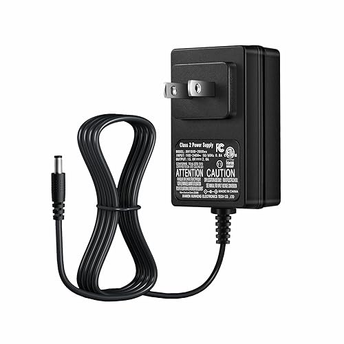 AC to DC 15V 2A Power Supply Adapter,15V Power Supply Replacement for Litter-Robot II 2 Bubble,Open Air Self Cleaning Litter Box Power Cord