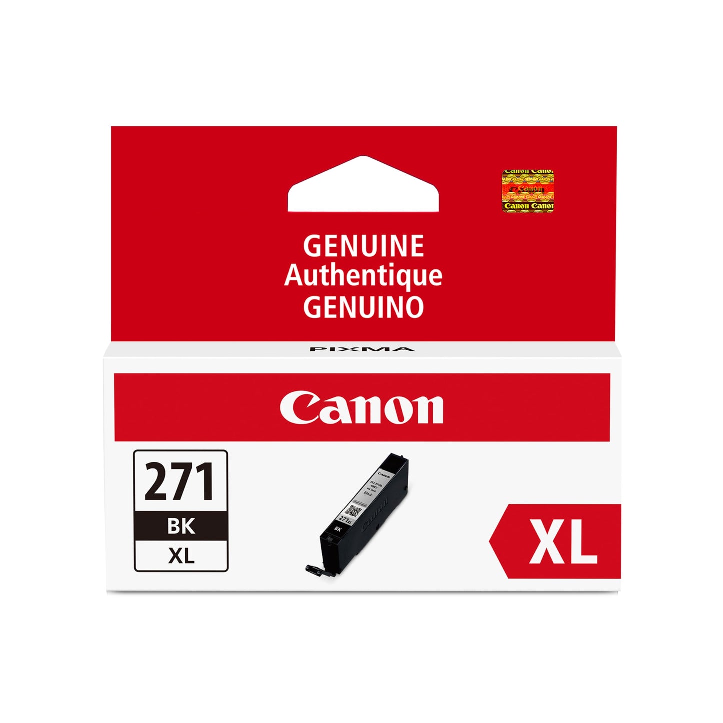 Canon CLI-271XL Genuine Black Ink Tank, Compatible with MG6820, MG6821, MG6822, MG5720, MG5721, MG5722, MG7720, TS5020, TS6020, TS8020, and TS9020