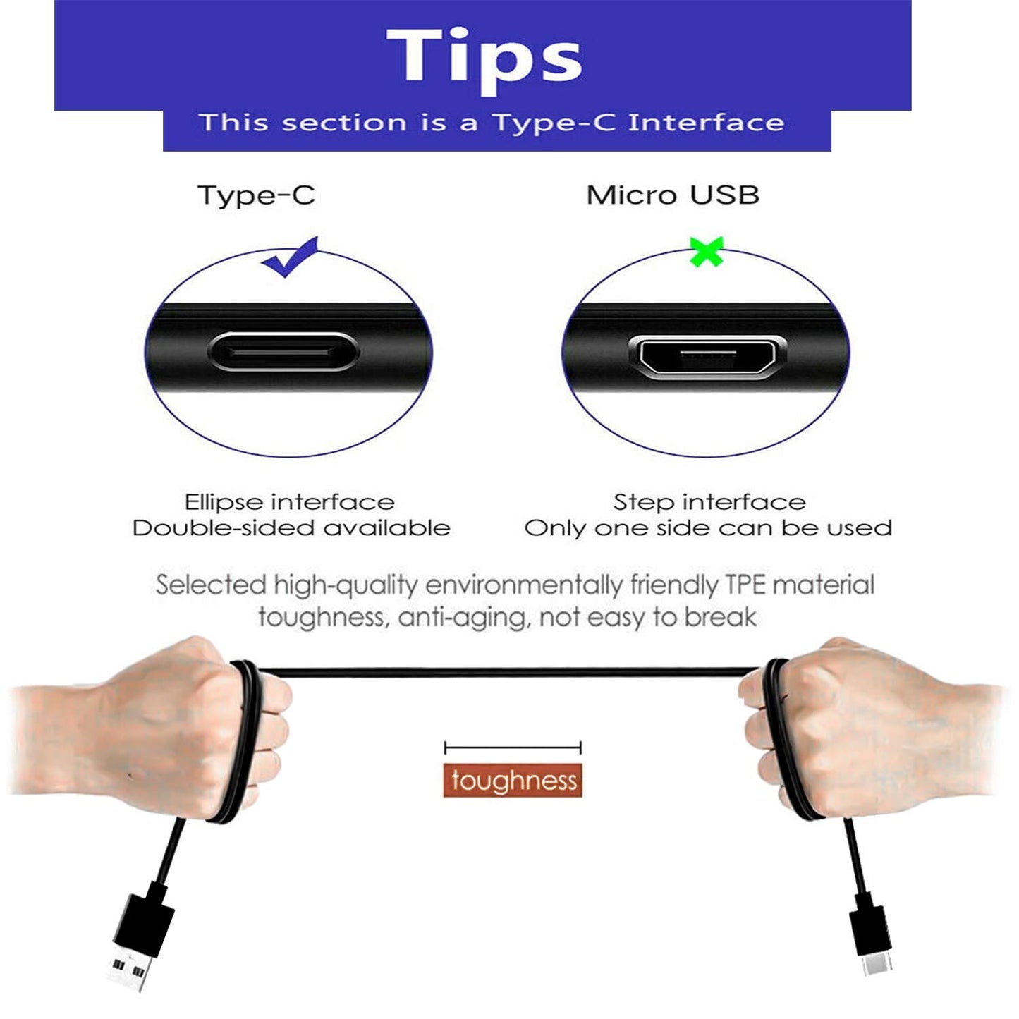 WPAICHENG Logitech 5FT USB-C Charging Cable Compatible with MX Keys Keyboard, MX Master 3 Mouse, G733 Headset