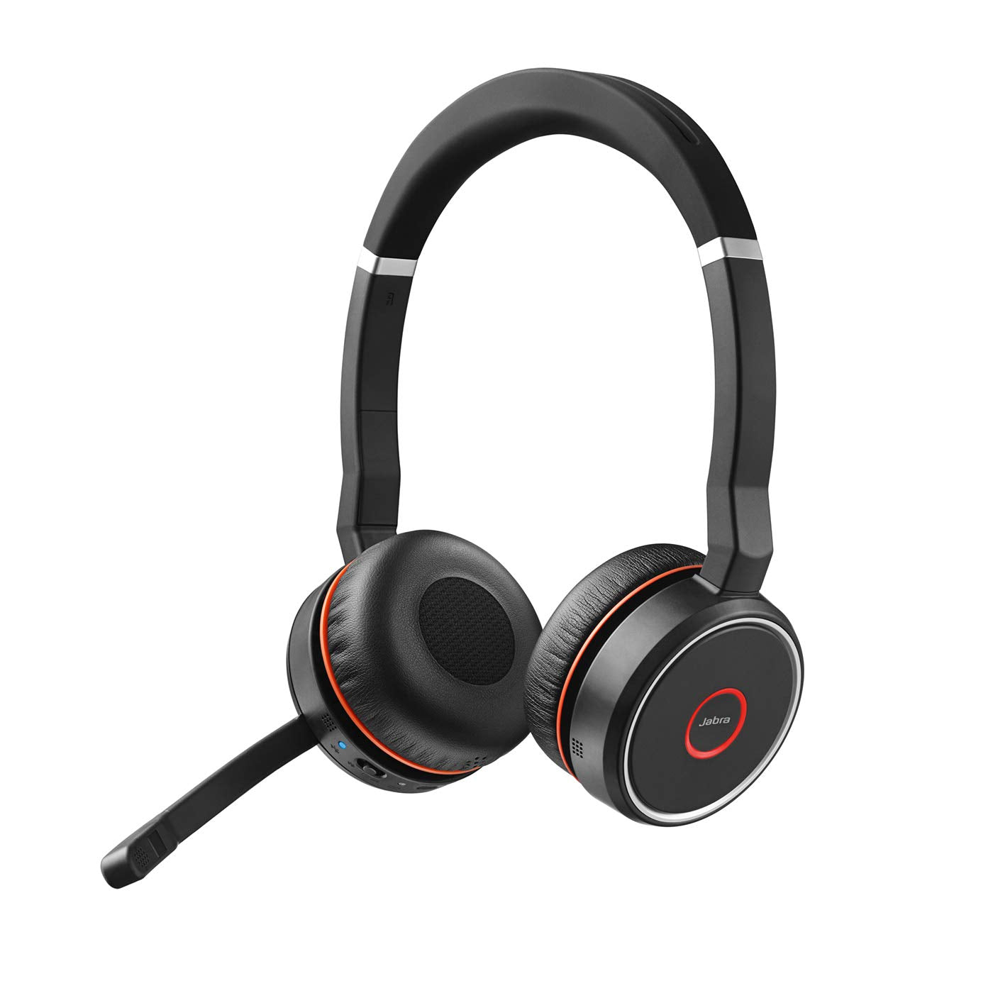 Jabra Evolve 75 SE, Link380a UC Stereo, SME- Bluetooth Headset with Noise-Cancelling Microphone, Long-Lasting Battery and Dual Connectivity - Works…