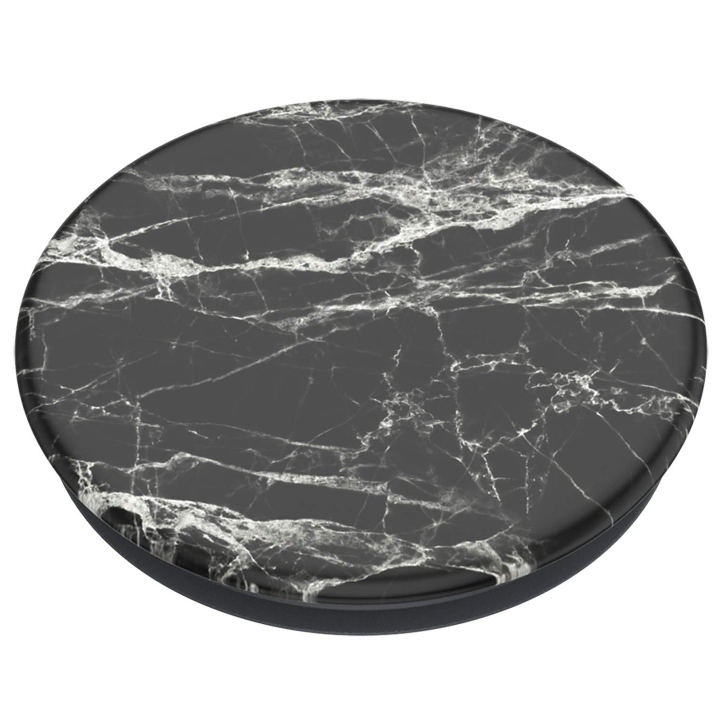 PopSockets Phone Grip with Expanding Kickstand, Adhesive Grip - Mod Marble Black