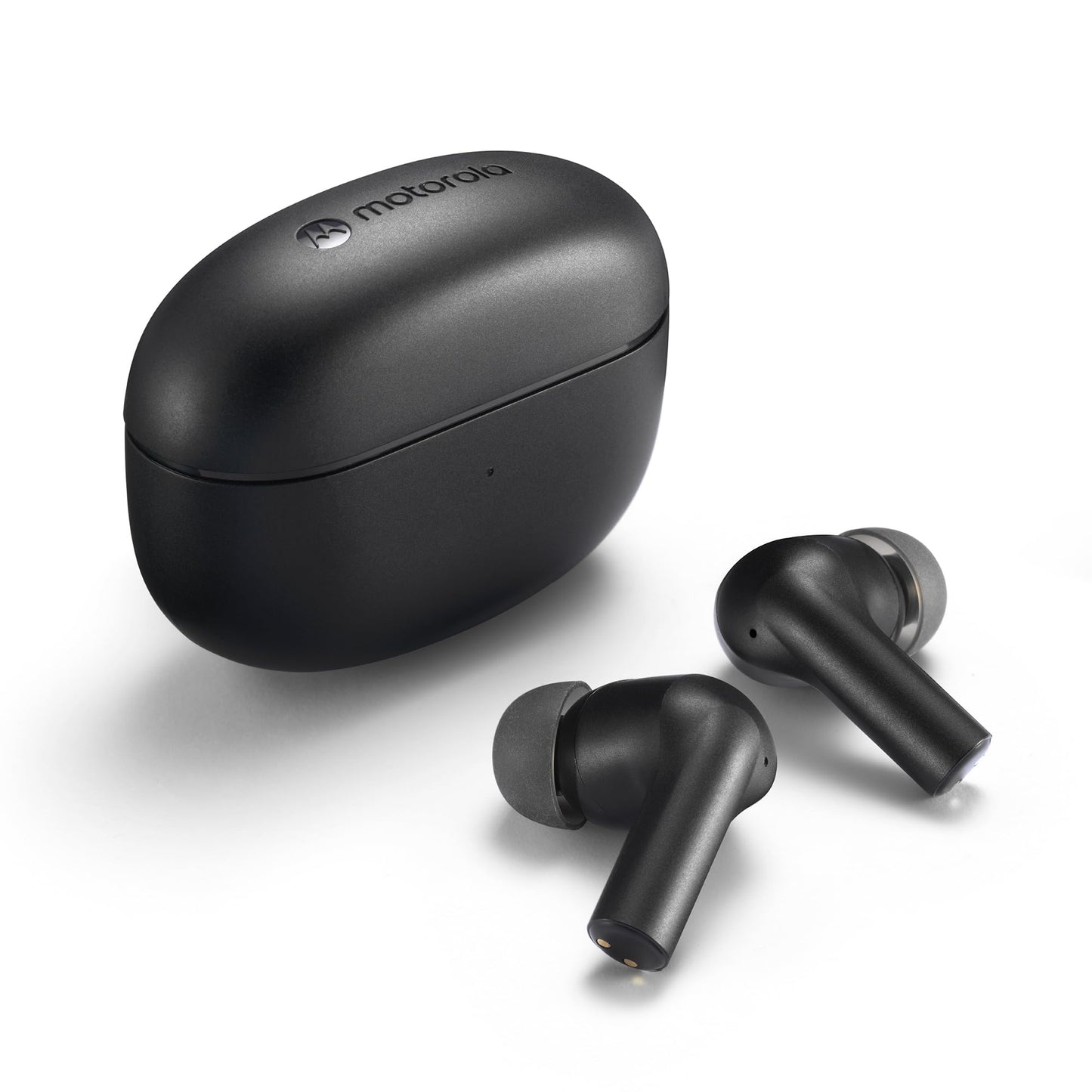 Motorola Sound Moto Buds 500 ANC True Wireless Earbuds, IPX4 Water Resistant Touch Control Ear Buds with Dual Noise Cancelling Microphone, Charging