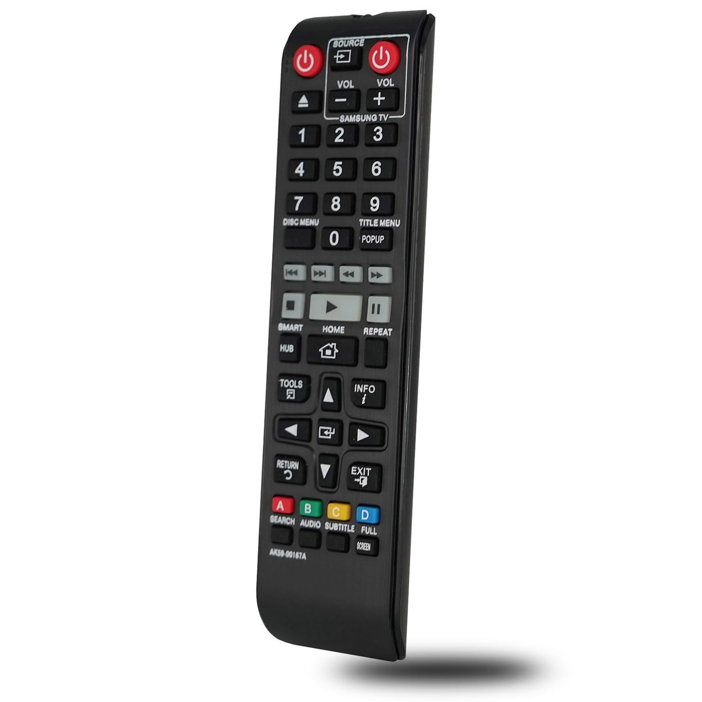 AK59-00167A Replacement Remote Compatible for Samsung Blu-ray Disc Player BD-J6300 BD-J6300/ZA BD-JM63 BD-JM63C BD-F7500 BD-F7500/ZA BD-F6500 BD-F6700