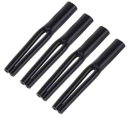 Neutrual Cable Pants, Speaker Wire Pants Y Splitter Pant Boot (?10MM-2x 4MM-4PACK) Dressing Up Or Protecting Your Speaker Cables, Audio Subwoofer DIY